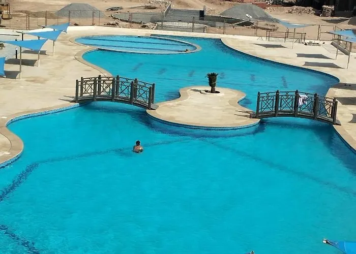 Pool View In Sahl Hashesh - Panorama