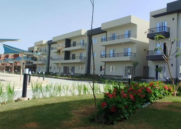 Pool View In Sahl Hashesh - Panorama Apartment *