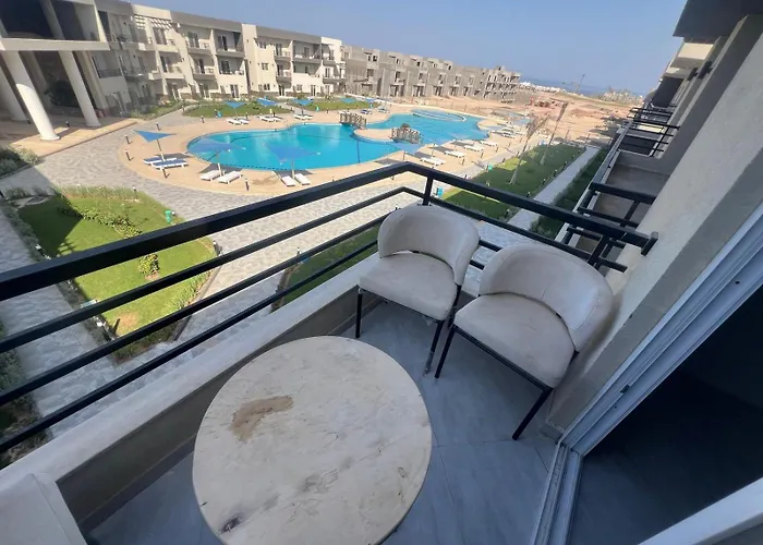 Pool View In Sahl Hashesh - Panorama *