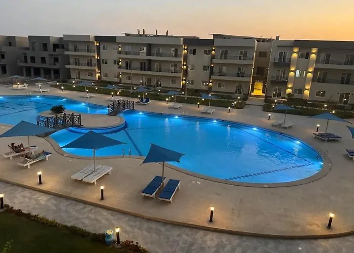 Apartment Pool View In Sahl Hashesh - Panorama